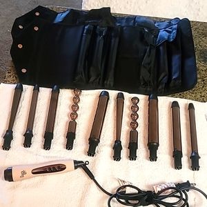 Lange curling wand set
